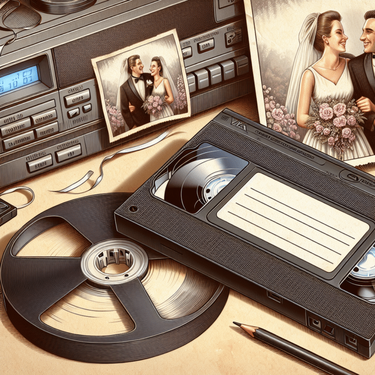 Recovering Your Special Day: How to Retrieve Wedding Videos from Old tapes