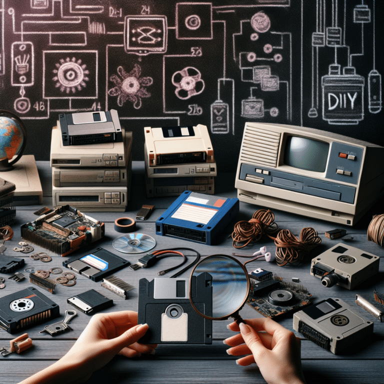 Tech-savvy Scavenger Hunt: DIY Guide to Retrieve Files from Floppy Disks