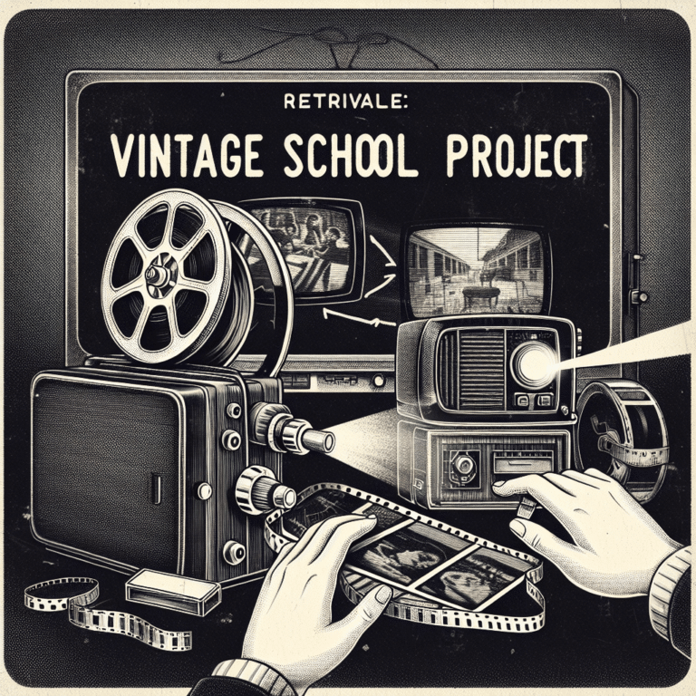 Nostalgia Redefined: Retrieving Old School Project Videos