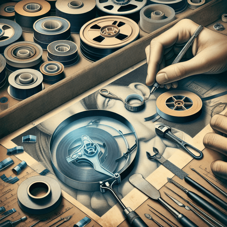 Mending Memories: How to Safely Repair Broken Tape Reels