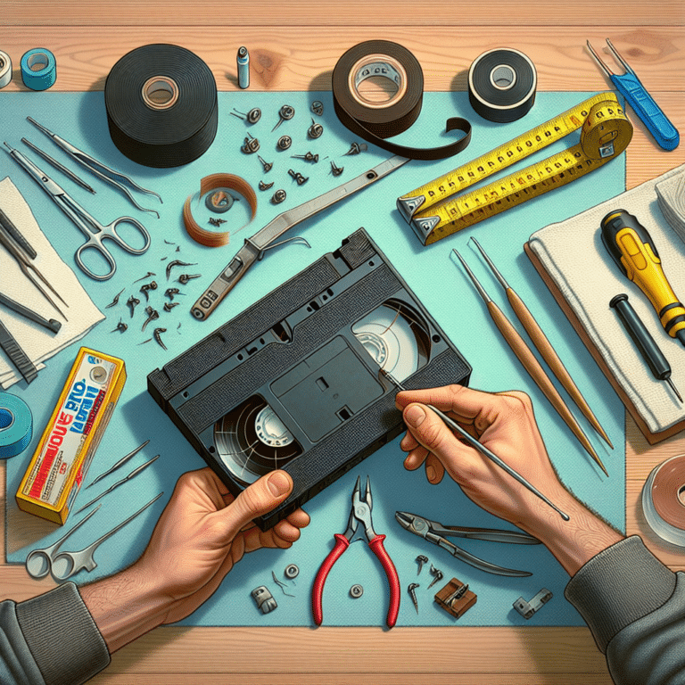 Fixing Damaged VHS Tapes: A Complete Guide