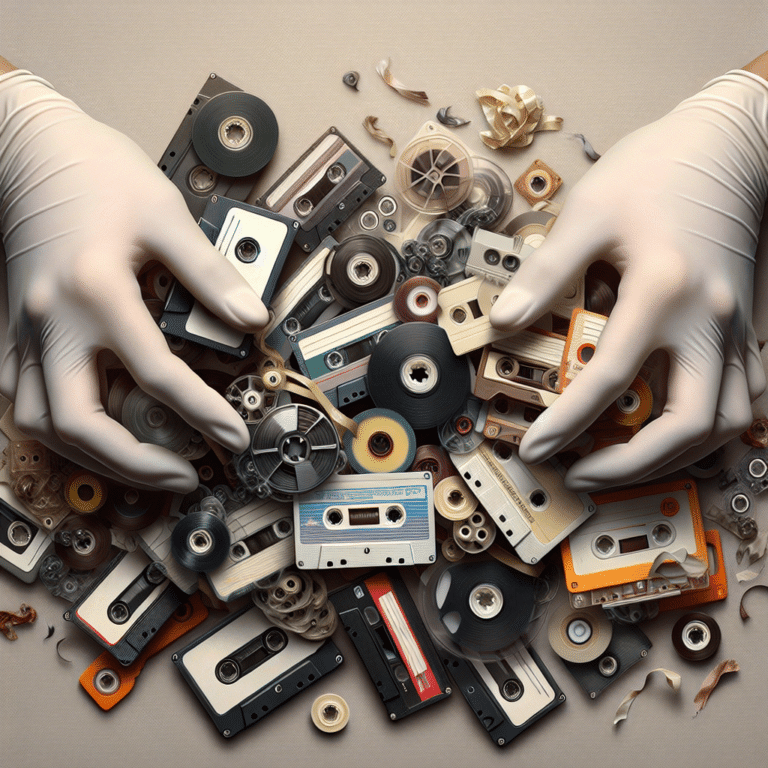 Handing Fragile Media Tapes: Tips and Advice