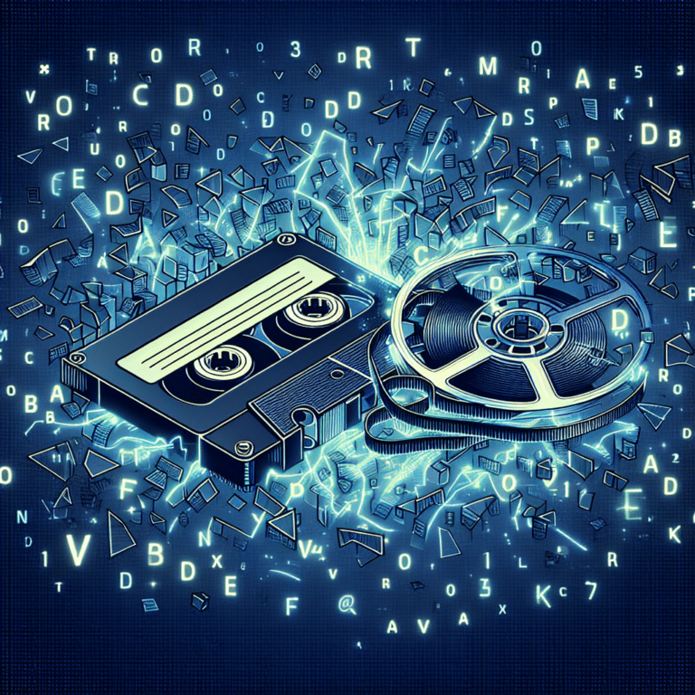 MiniDV Tape Recovery Software Guide