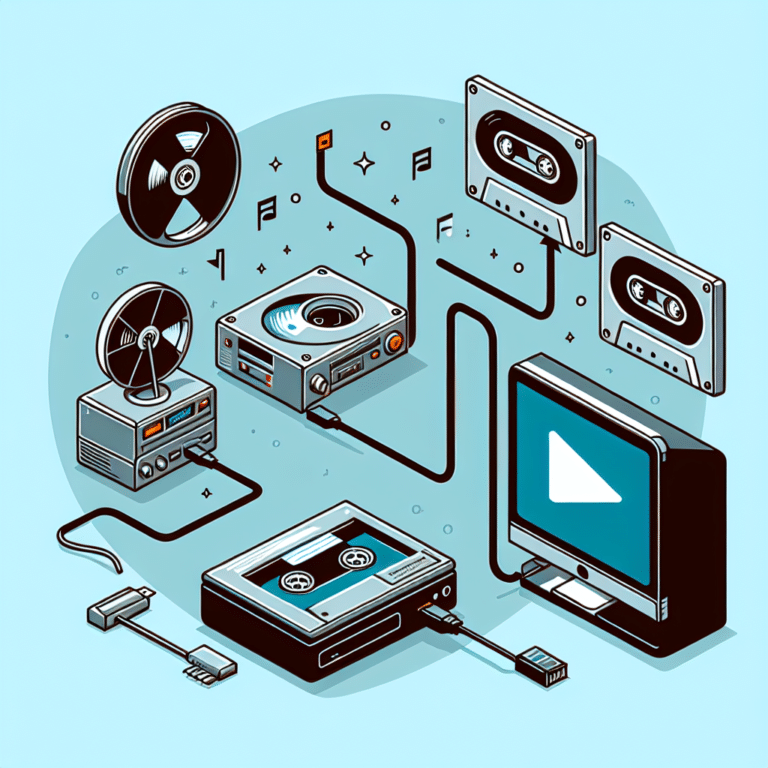 How to Transfer Old Video Tapes to Modern Formats