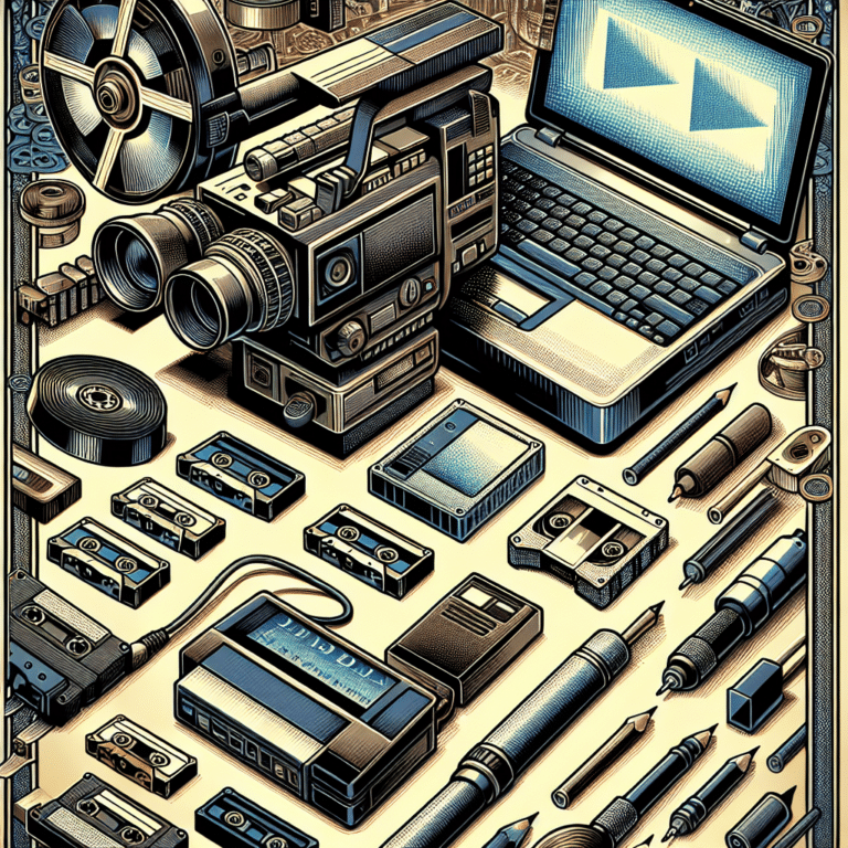 Digital Transformation: Converting Camcorder Tapes