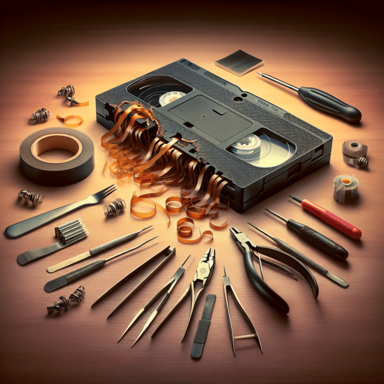 VHS Tape Data Recovery: Step by Step Guide