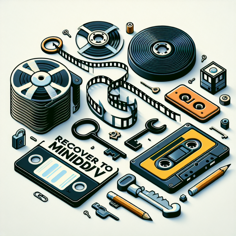 Unlocking the Past: A Guide on How to Recover Videos from MiniDV Tapes