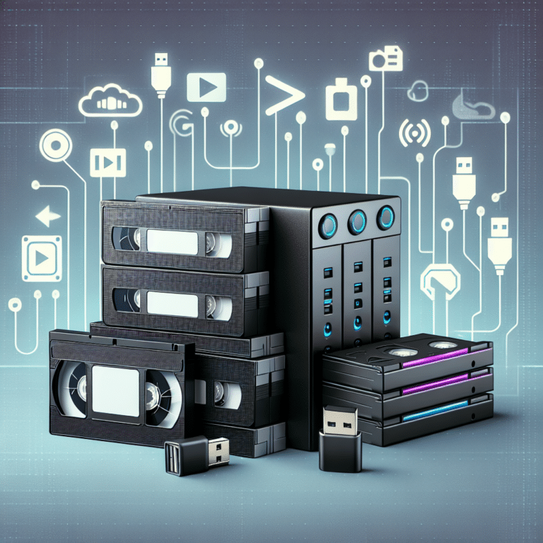 Transferring Old Video Tapes to Modern Formats: How to Do It Right