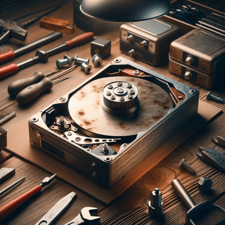 Retrieving Lost Documents from Vintage Hard Drives