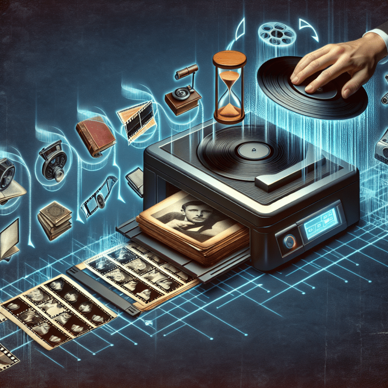 How to Scan Old Media with Modern Tools